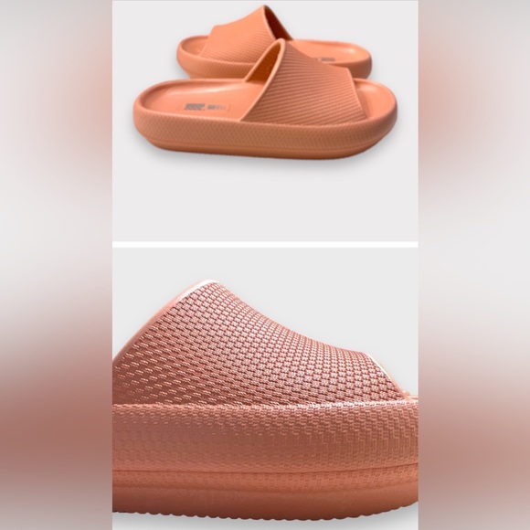 NWT 2 Pair 32 Degrees Cool Cushion Slide Sandals Yellow & Orange men/women Sz XL - Picture 4 of 8